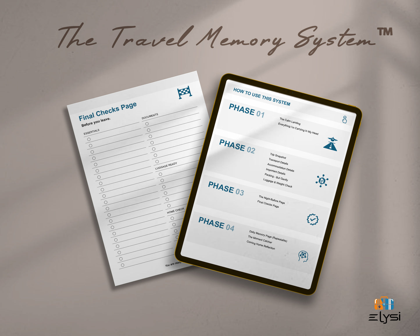 The Travel Memory System (Full Version)