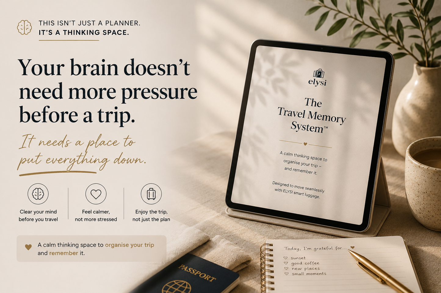 Last-Minute Travel Planner | Printable PDF & Fillable Digital Download for Stress-Free Trips