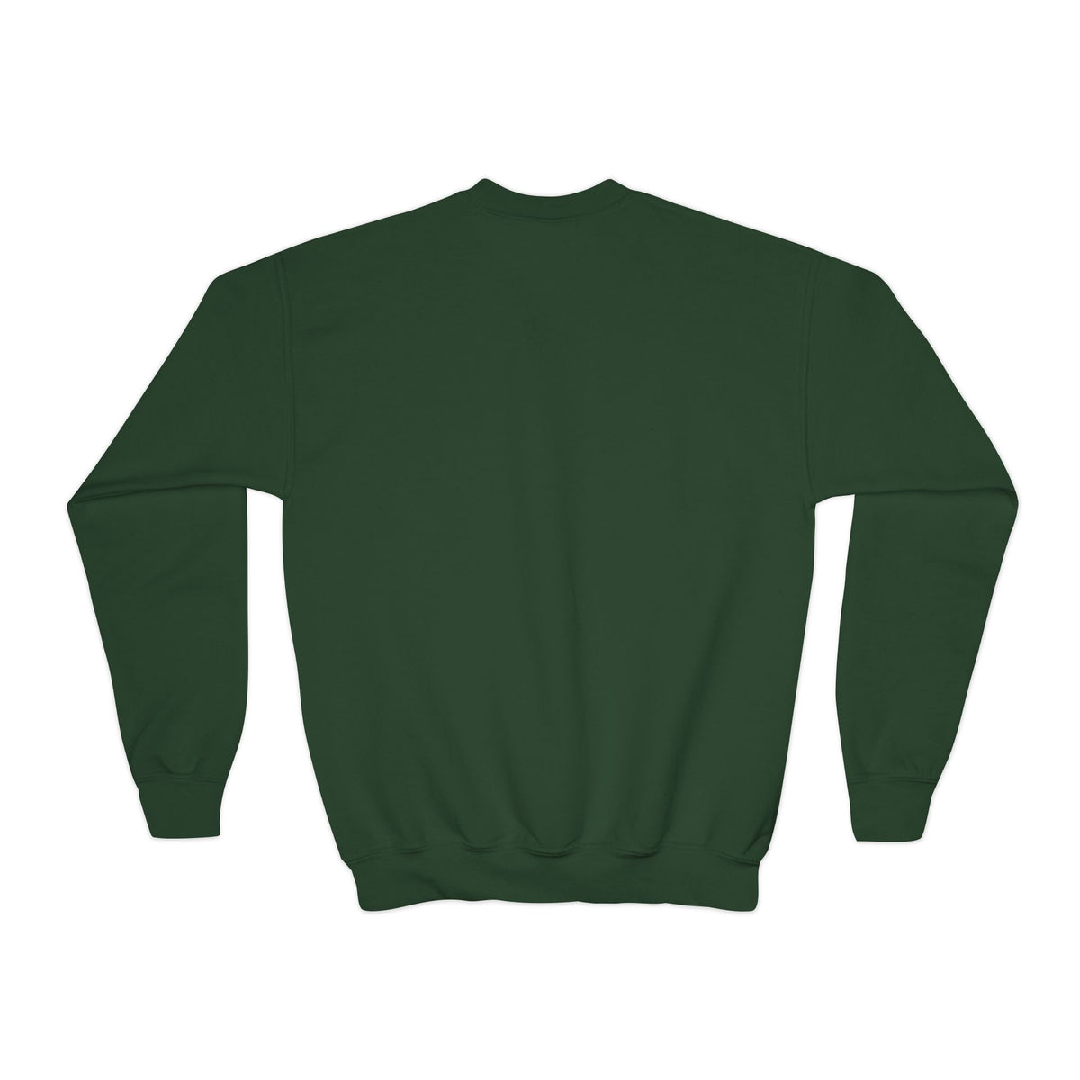 Elysí Youth Crewneck Sweatshirt -Minimal White Logo | Cozy Casual Kids Pullover