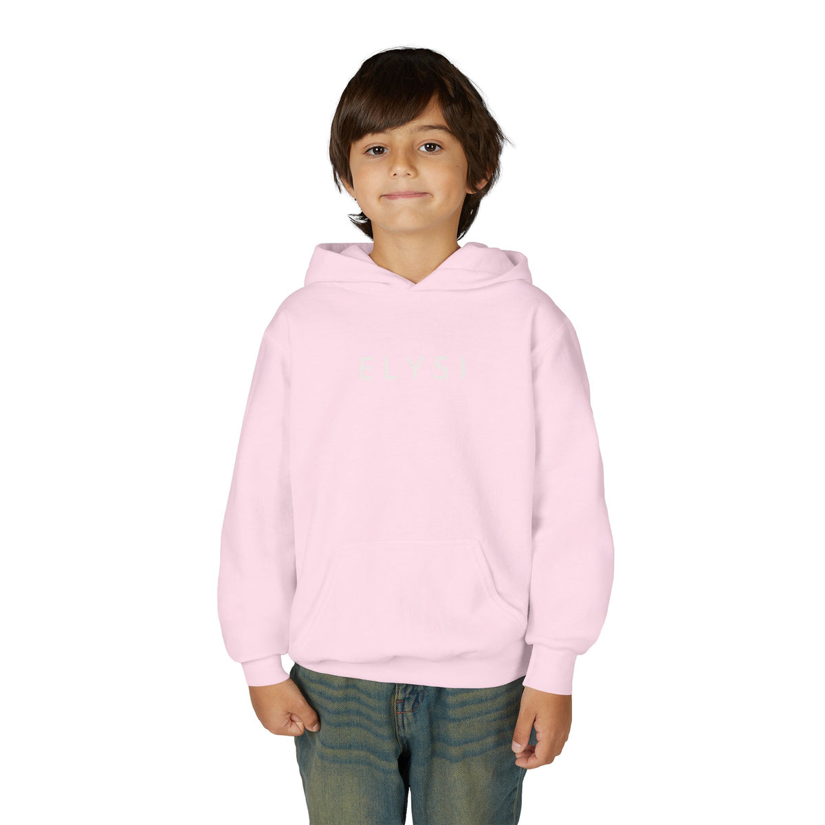 ELYSI Youth Hoodie | Minimal Kids Pullover Sweatshirt