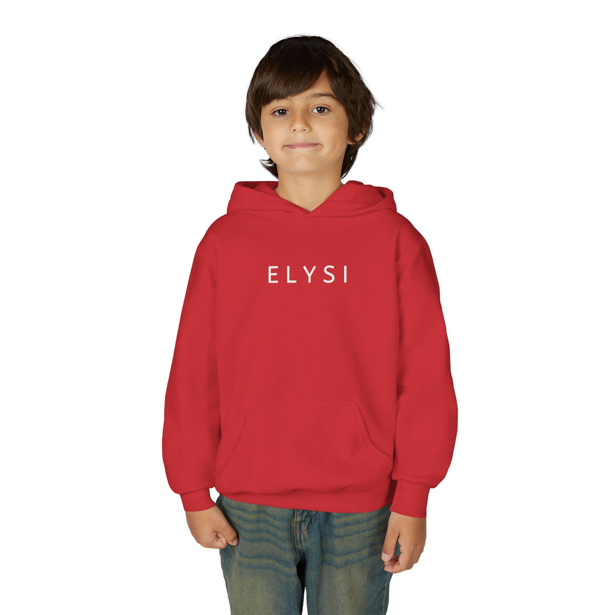 ELYSI Youth Hoodie | Minimal Kids Pullover Sweatshirt