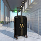 Monogrammed Carry On | Personalized Luggage | Black Carry On