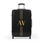 Monogrammed Carry On | Personalized Luggage | Black Carry On