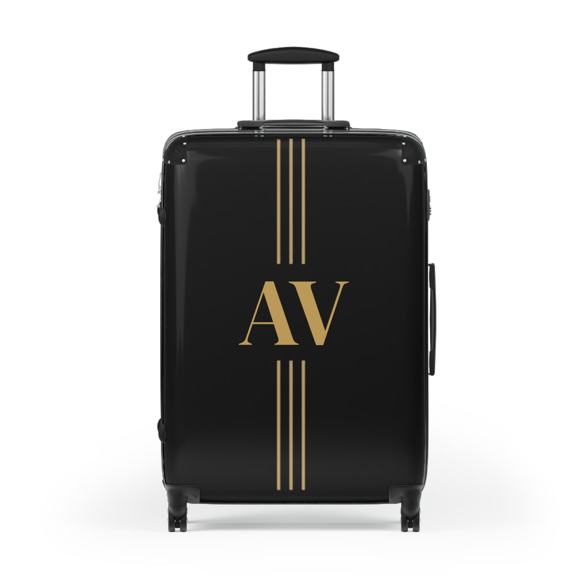 Monogrammed Carry On | Personalized Luggage | Black Carry On