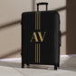 Monogrammed Carry On | Personalized Luggage | Black Carry On