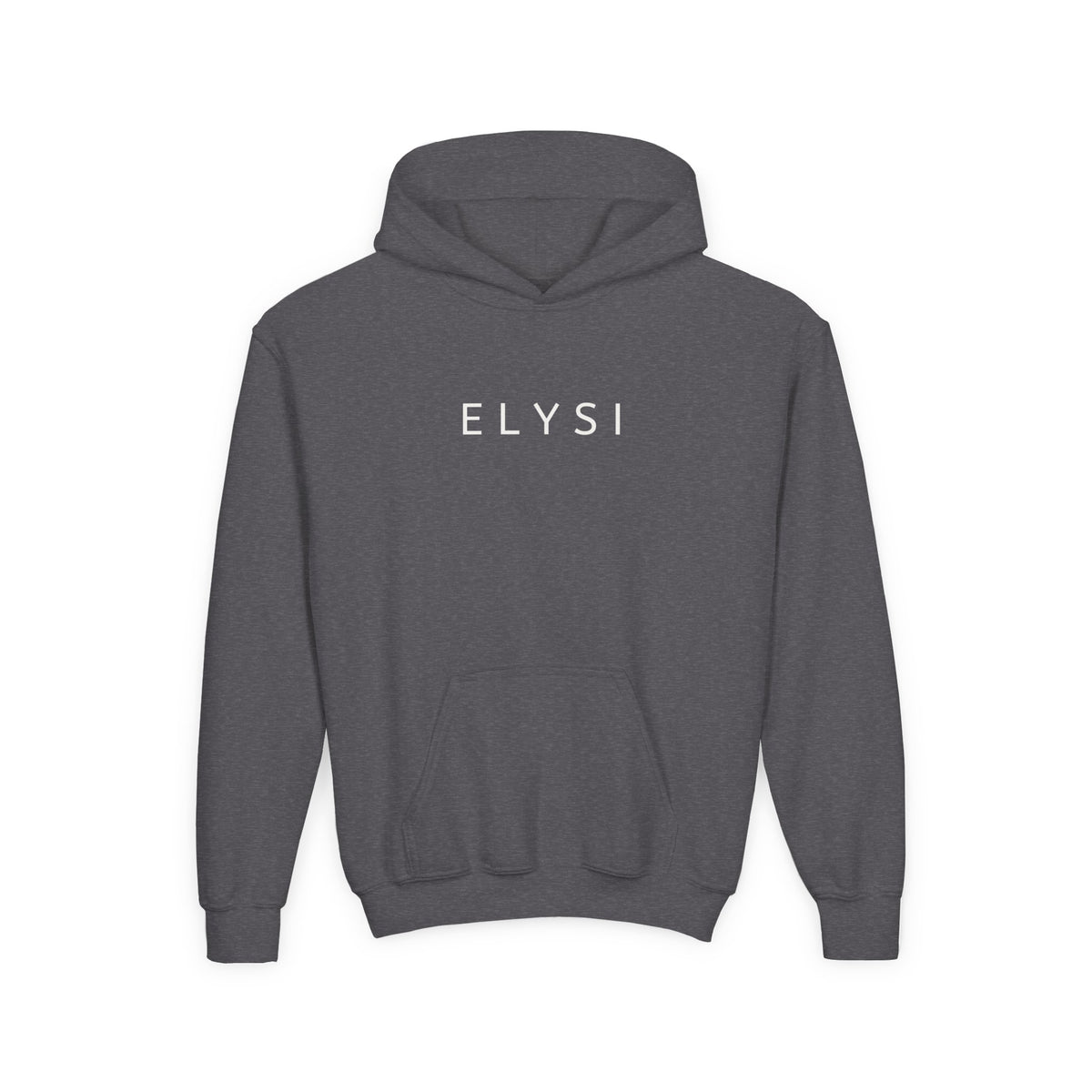 ELYSI Youth Hoodie | Minimal Kids Pullover Sweatshirt