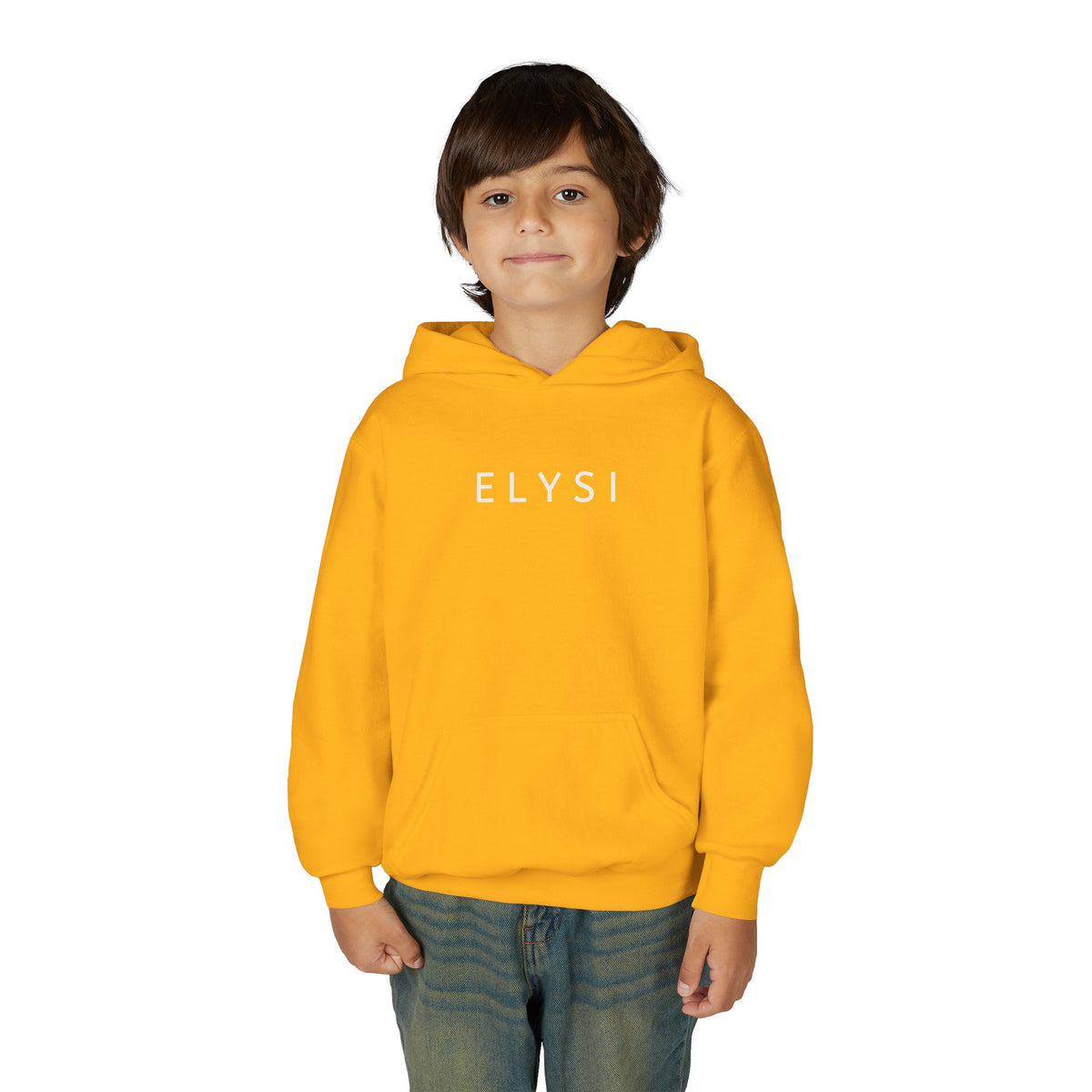 ELYSI Youth Hoodie | Minimal Kids Pullover Sweatshirt