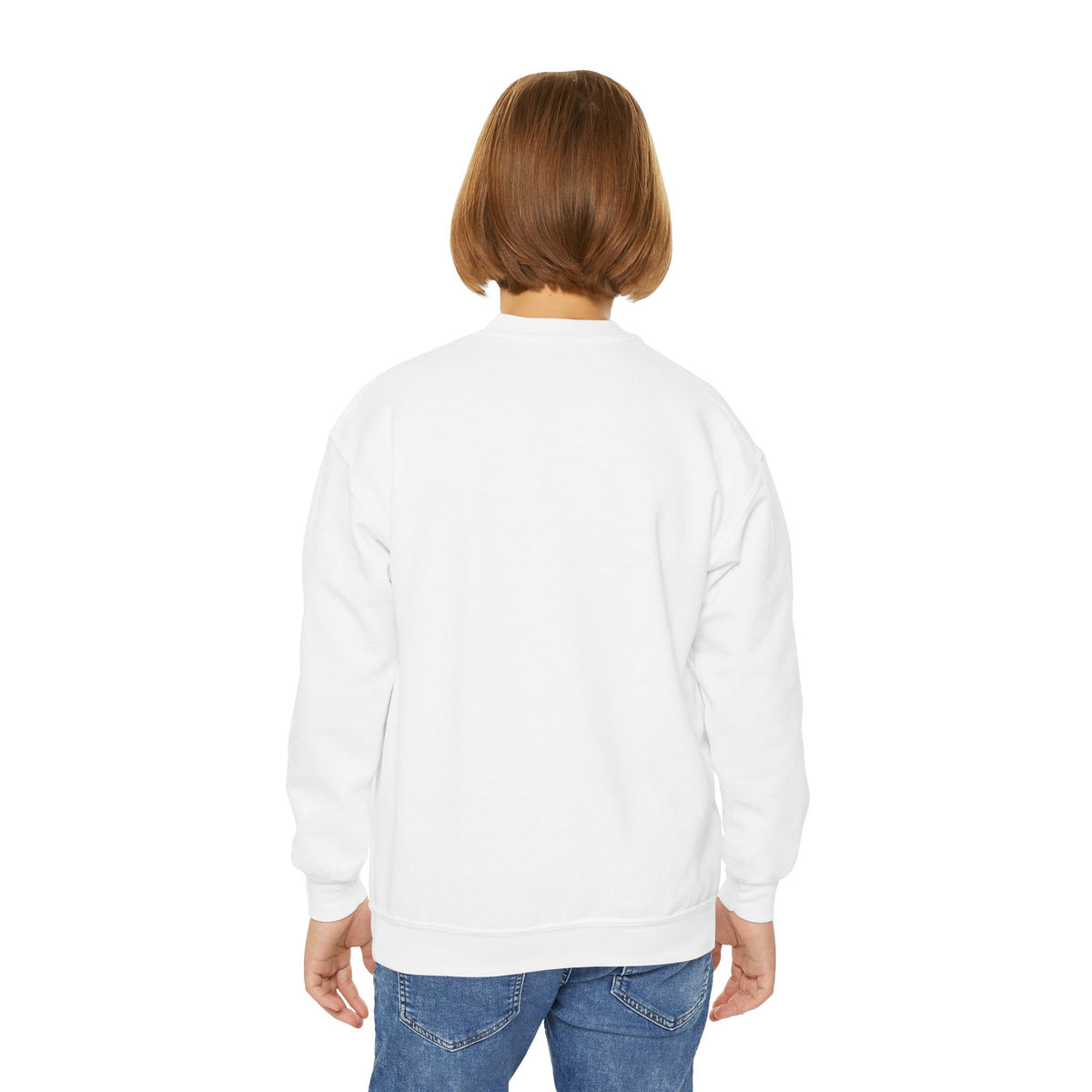 ELYSI Unisex Youth Crewneck Sweatshirt - Cozy, Minimalist Pullover for Kids | Available in 3 Colors