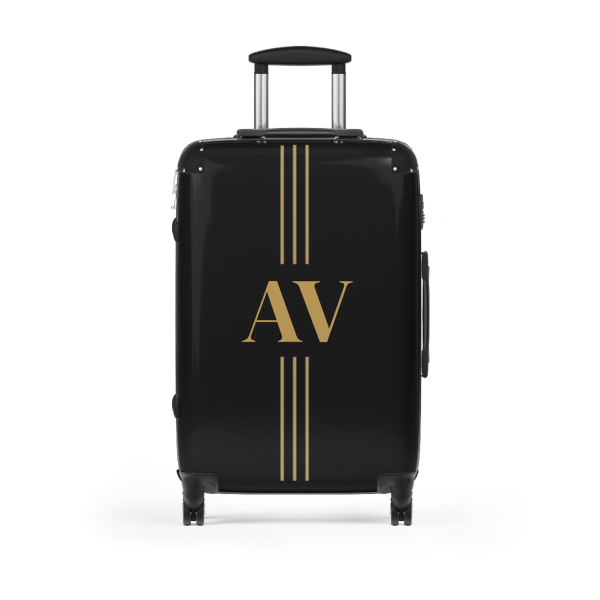 Monogrammed Carry On | Personalized Luggage | Black Carry On