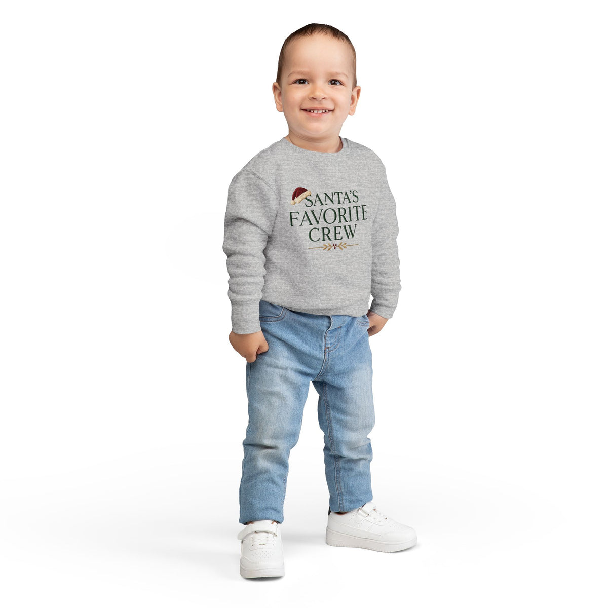 Toddler Christmas Sweatshirt | Kids Christmas Sweater | Holiday Toddler Shirt