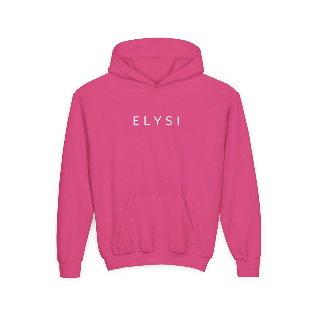 ELYSI Youth Hoodie | Minimal Kids Pullover Sweatshirt