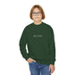 Elysí Youth Crewneck Sweatshirt -Minimal White Logo | Cozy Casual Kids Pullover