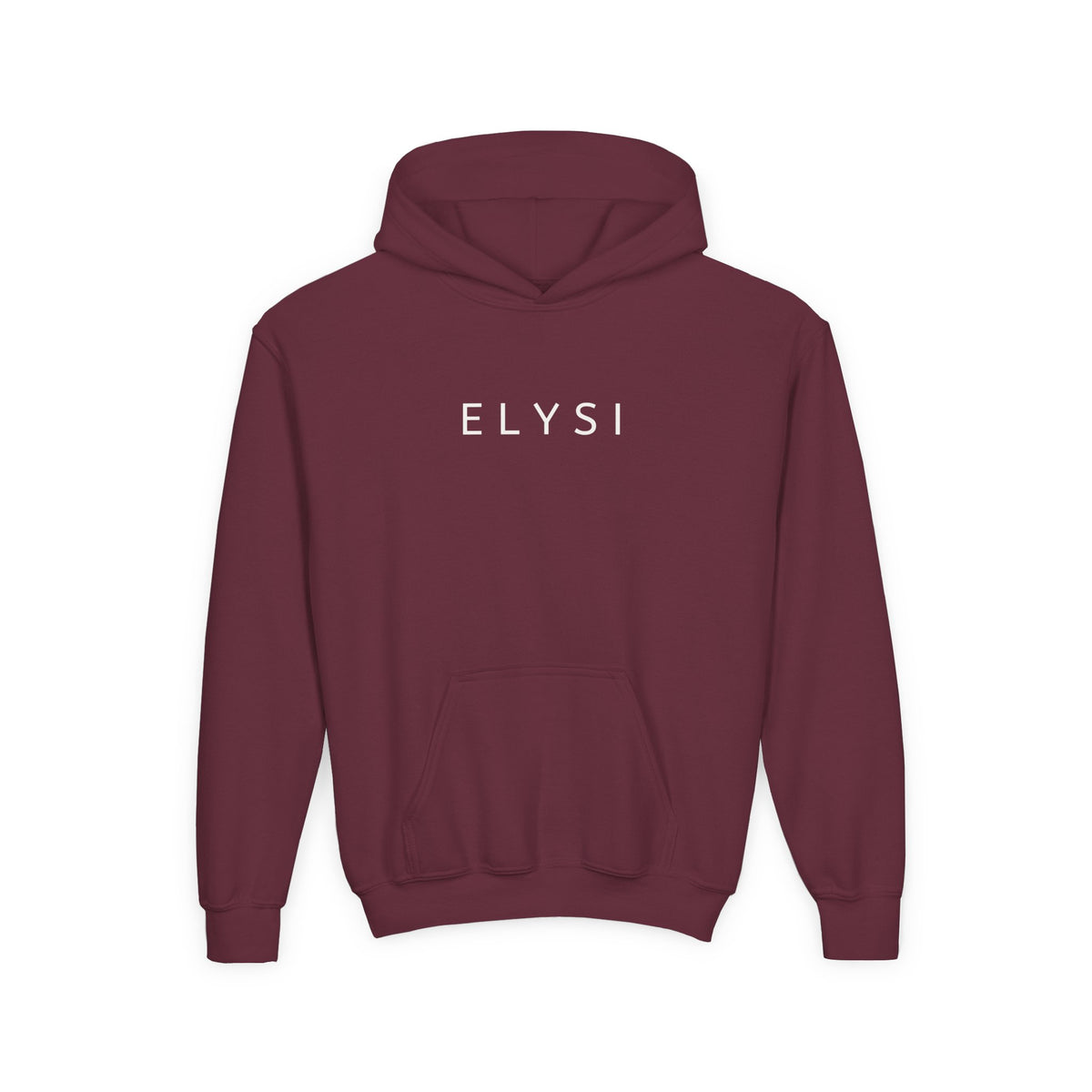 ELYSI Youth Hoodie | Minimal Kids Pullover Sweatshirt