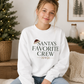 Kids Christmas Sweatshirt | Youth Christmas Sweater | Holiday Crewneck