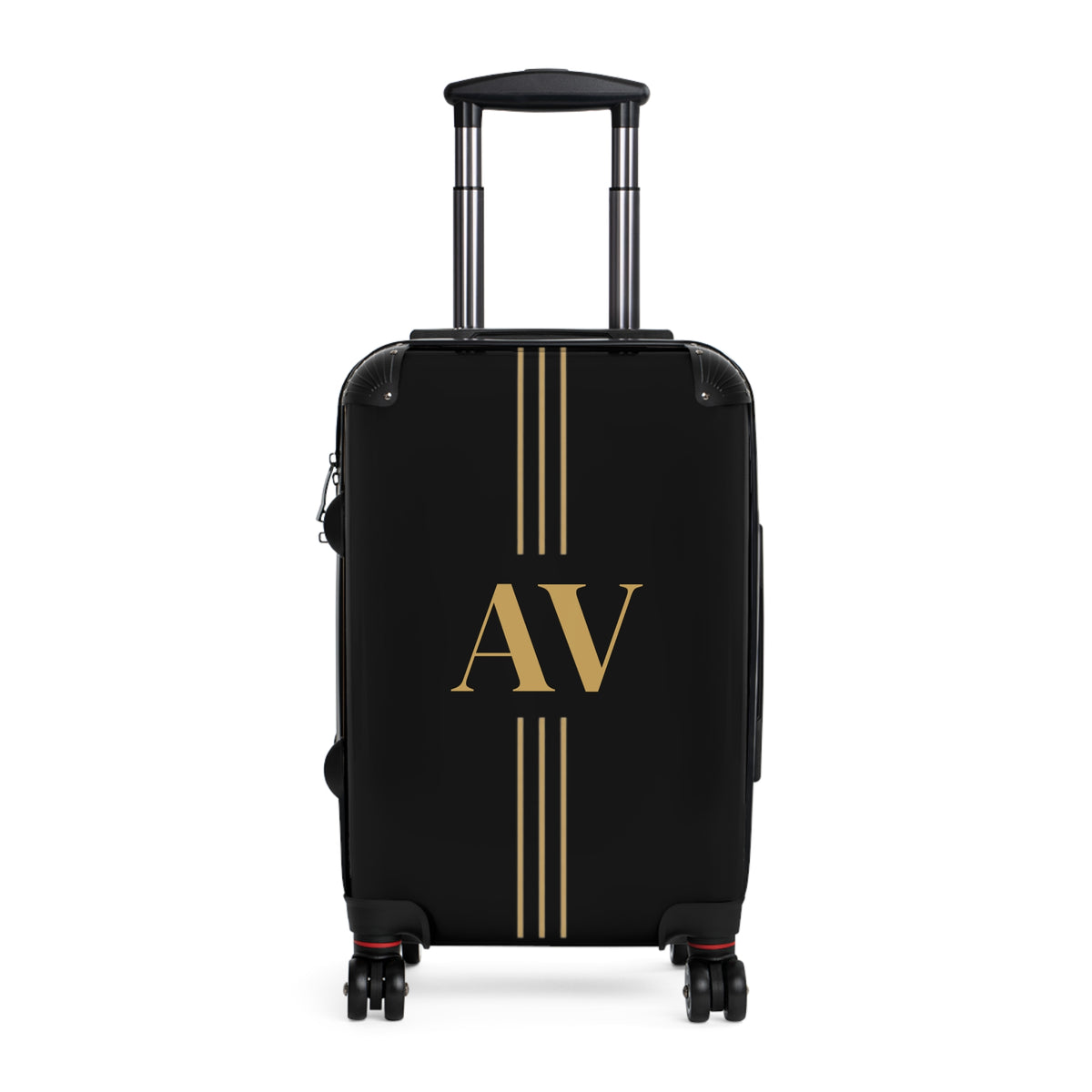 Monogrammed Carry On | Personalized Luggage | Black Carry On