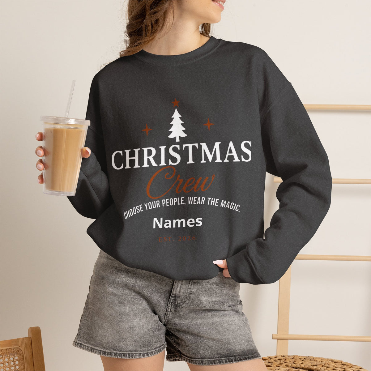 Christmas Sweatshirt | Family Christmas Sweater | Custom Crewneck