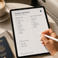 Travel Planner PDF | Printable Travel Planner | Digital Travel Planner