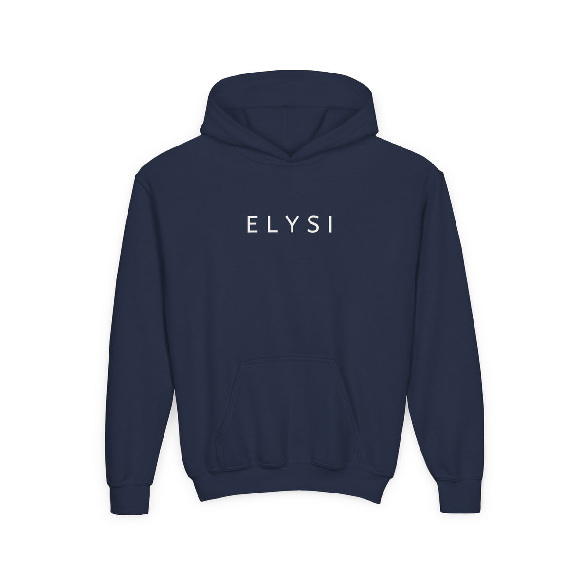 ELYSI Youth Hoodie | Minimal Kids Pullover Sweatshirt