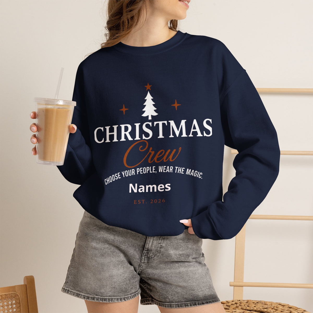 Christmas Sweatshirt | Family Christmas Sweater | Custom Crewneck