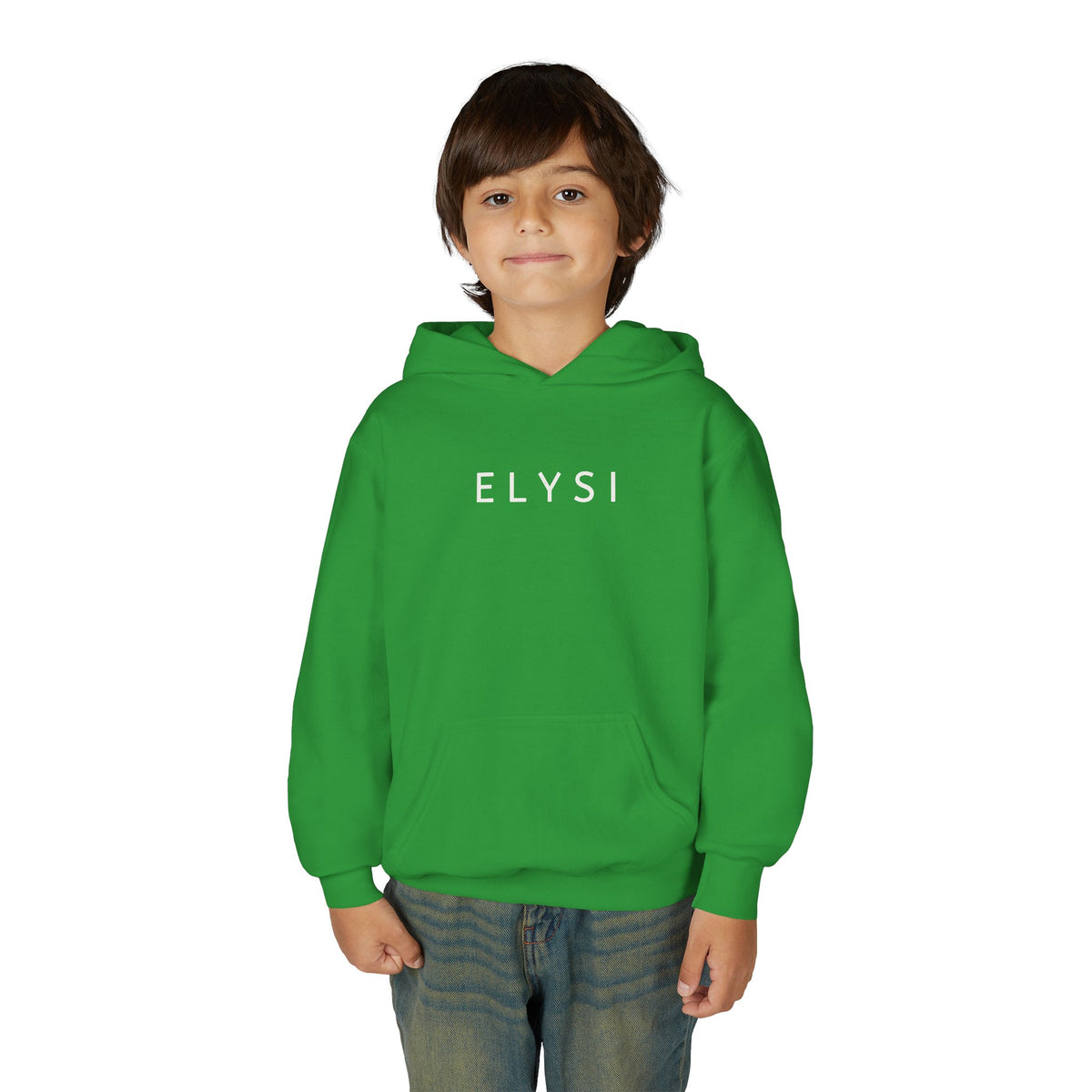 ELYSI Youth Hoodie | Minimal Kids Pullover Sweatshirt