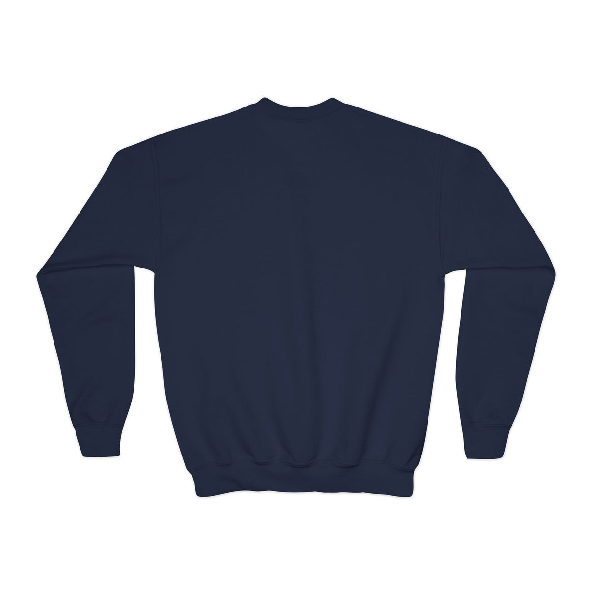 Elysí Youth Crewneck Sweatshirt -Minimal White Logo | Cozy Casual Kids Pullover
