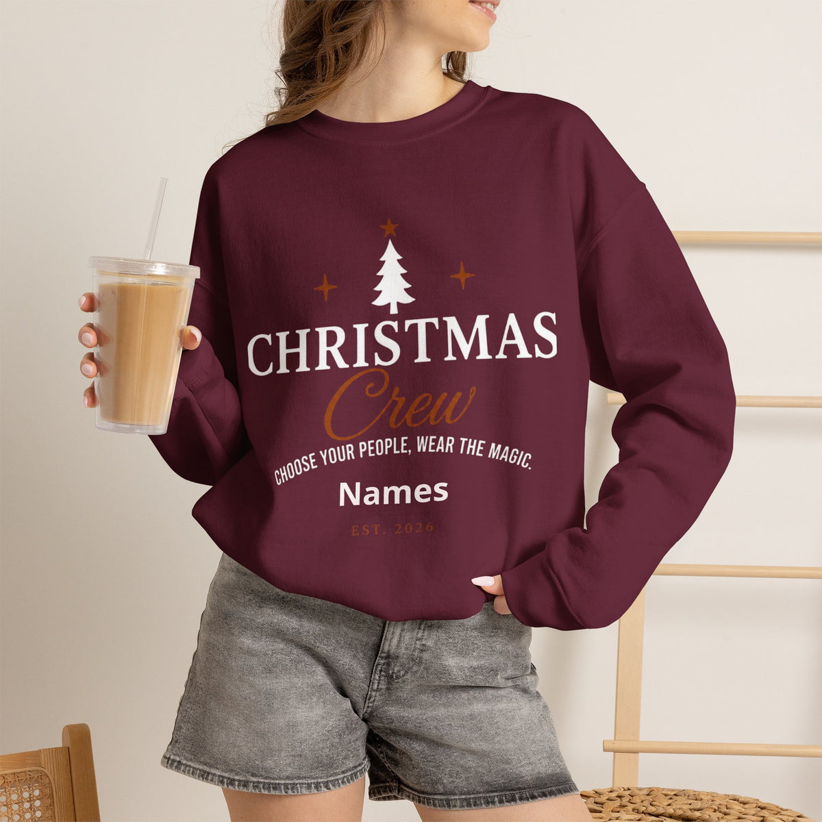 Christmas Sweatshirt | Family Christmas Sweater | Custom Crewneck