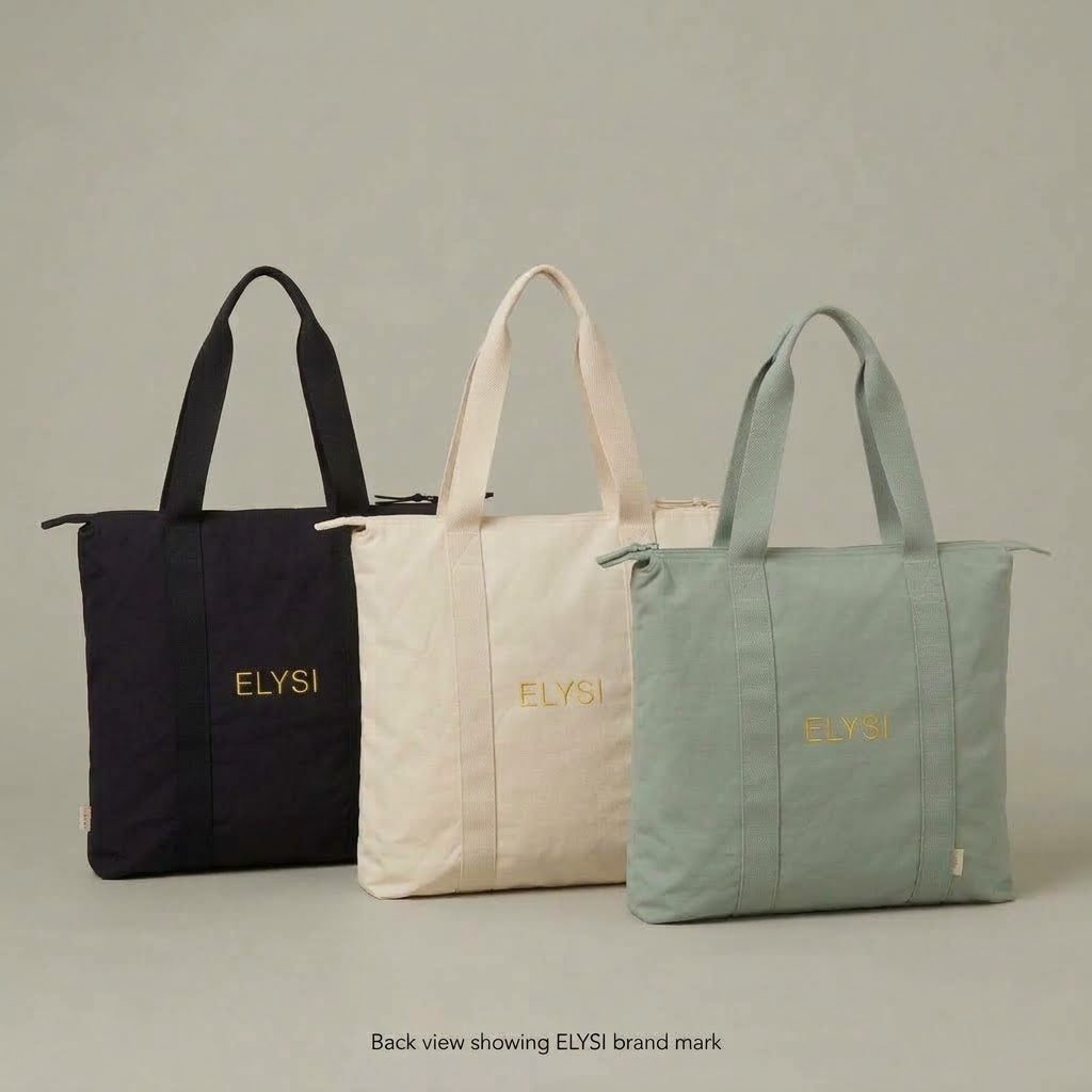 Personalized Nomad Carry-All Travel Tote – Custom Name Zip Shoulder Bag | ELYSI