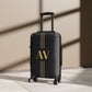 Monogrammed Carry On | Personalized Luggage | Black Carry On