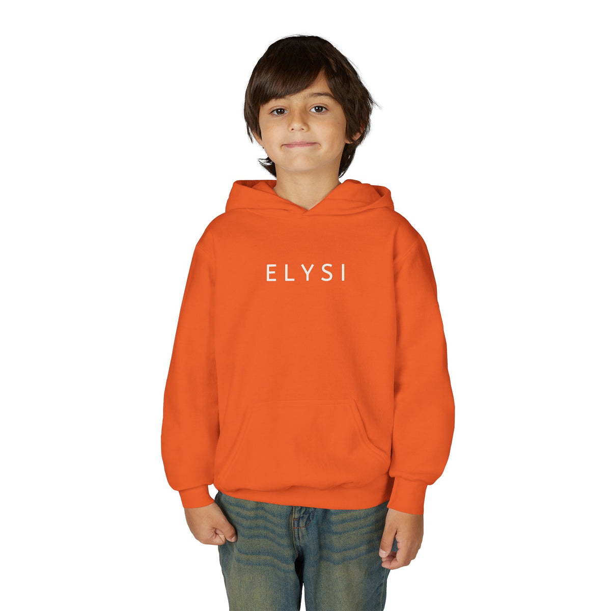 ELYSI Youth Hoodie | Minimal Kids Pullover Sweatshirt