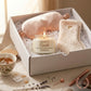 Personalized Self-Care Gift Set | Soy Candle, Eye Mask & Socks