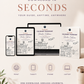 Travel Recipe Book Gift | Hotel & Airbnb Healthy Meal Guide | Vacation Wellness Cookbook | 11 Travel Recipes | Digital PDF