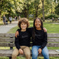 Elysí Youth Crewneck Sweatshirt -Minimal White Logo | Cozy Casual Kids Pullover