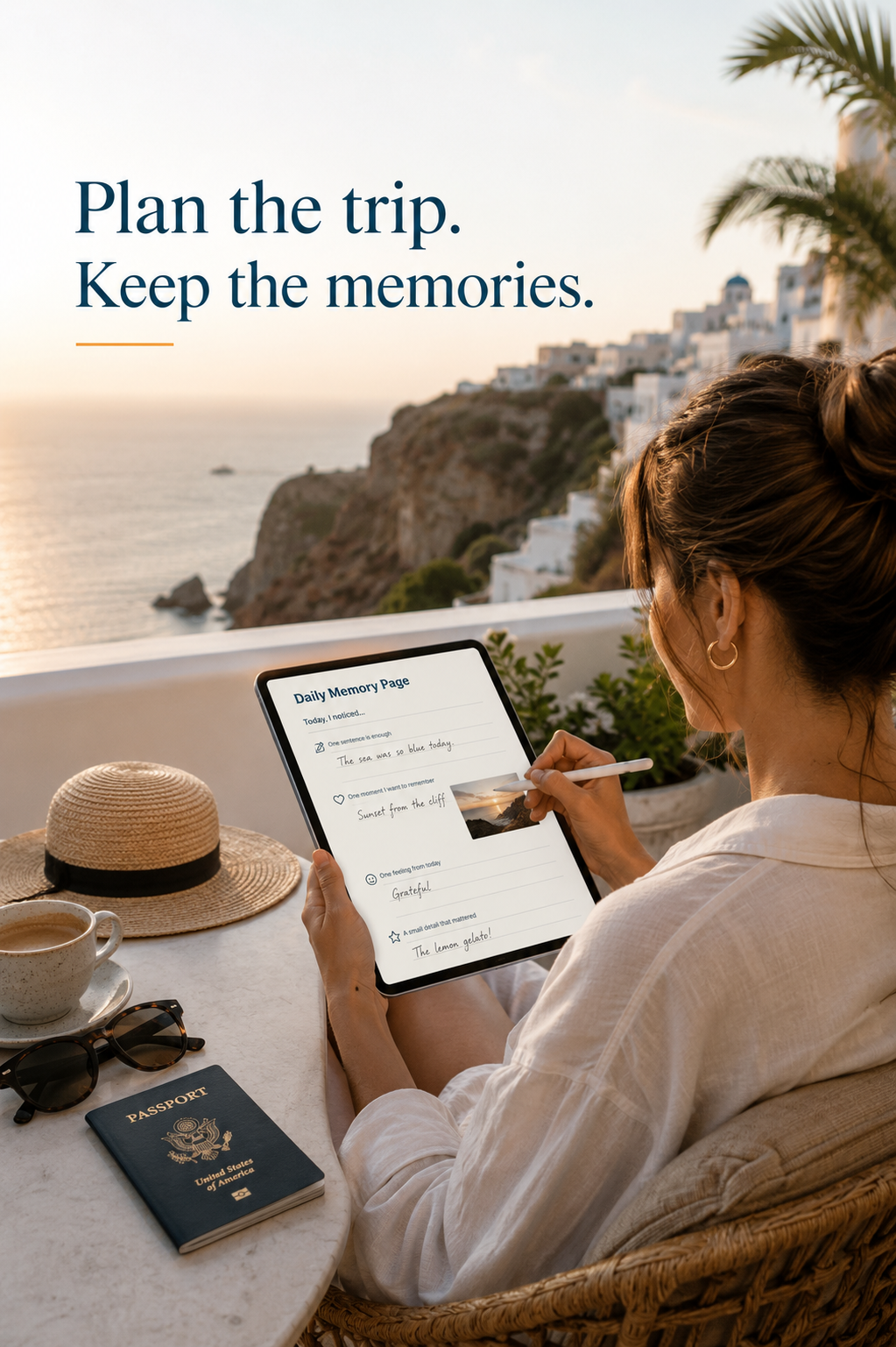 Travel Planner PDF | Printable Travel Planner | Digital Travel Planner