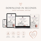 Travel Recipe Book Gift | Hotel & Airbnb Healthy Meal Guide | Vacation Wellness Cookbook | 11 Travel Recipes | Digital PDF