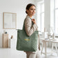 Personalized Nomad Carry-All Travel Tote – Custom Name Zip Shoulder Bag | ELYSI