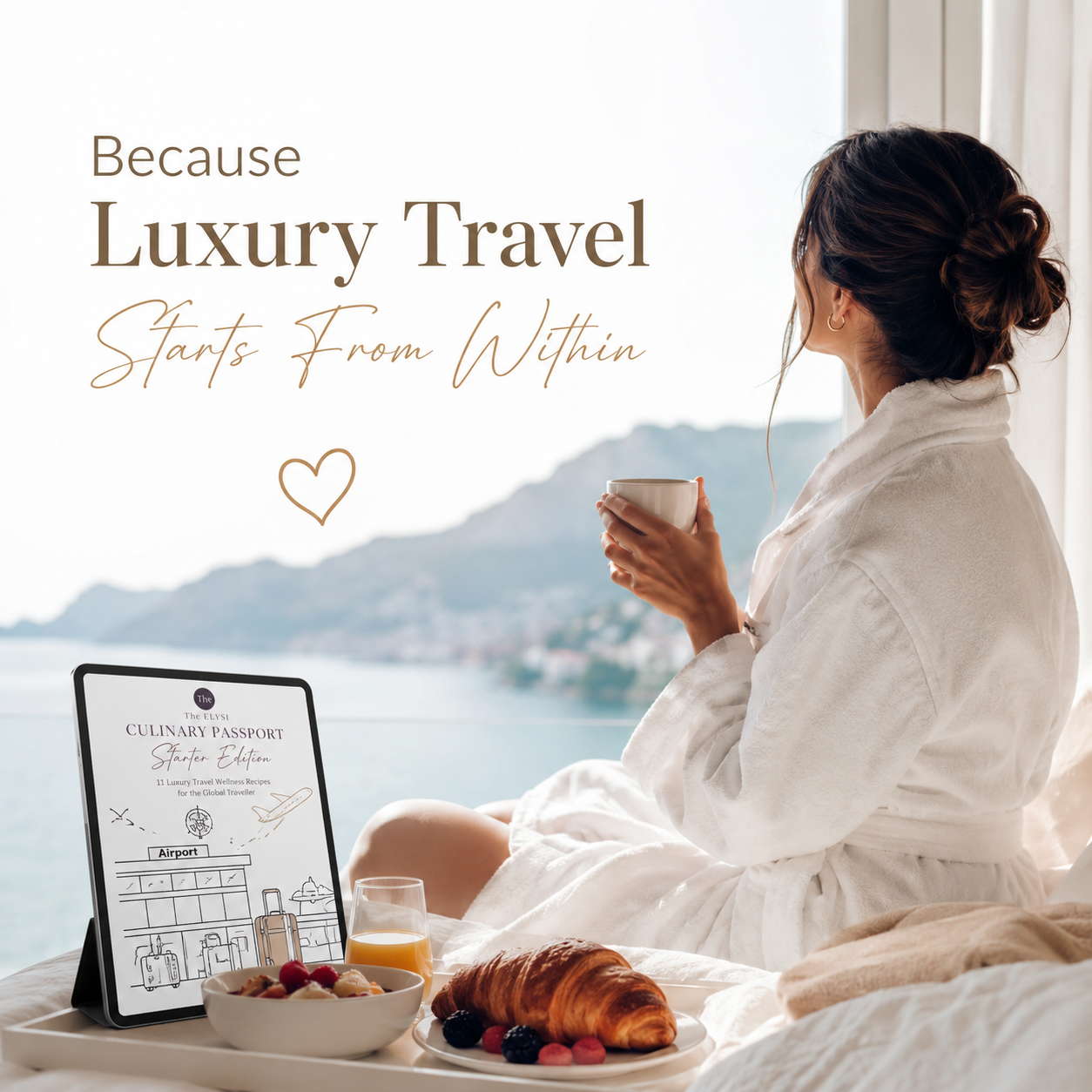 Travel Recipe Book Gift | Hotel & Airbnb Healthy Meal Guide | Vacation Wellness Cookbook | 11 Travel Recipes | Digital PDF