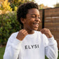 ELYSI Unisex Youth Crewneck Sweatshirt - Cozy, Minimalist Pullover for Kids | Available in 3 Colors