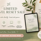 Last-Minute Travel Planner | Printable PDF & Fillable Digital Download for Stress-Free Trips