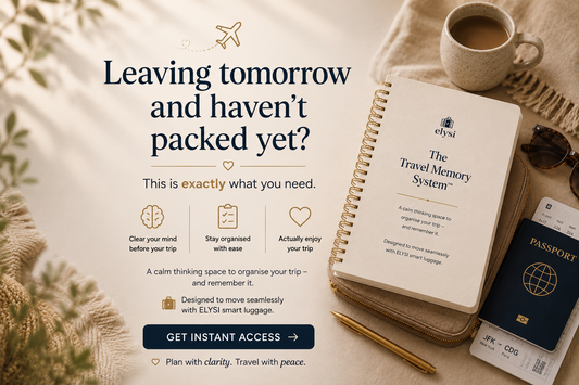 Last-Minute Travel Planner | Printable PDF & Fillable Digital Download for Stress-Free Trips