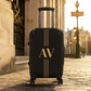 Monogrammed Carry On | Personalized Luggage | Black Carry On
