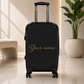 Personalized Carry On | Custom Name Luggage | Carry On Suitcase