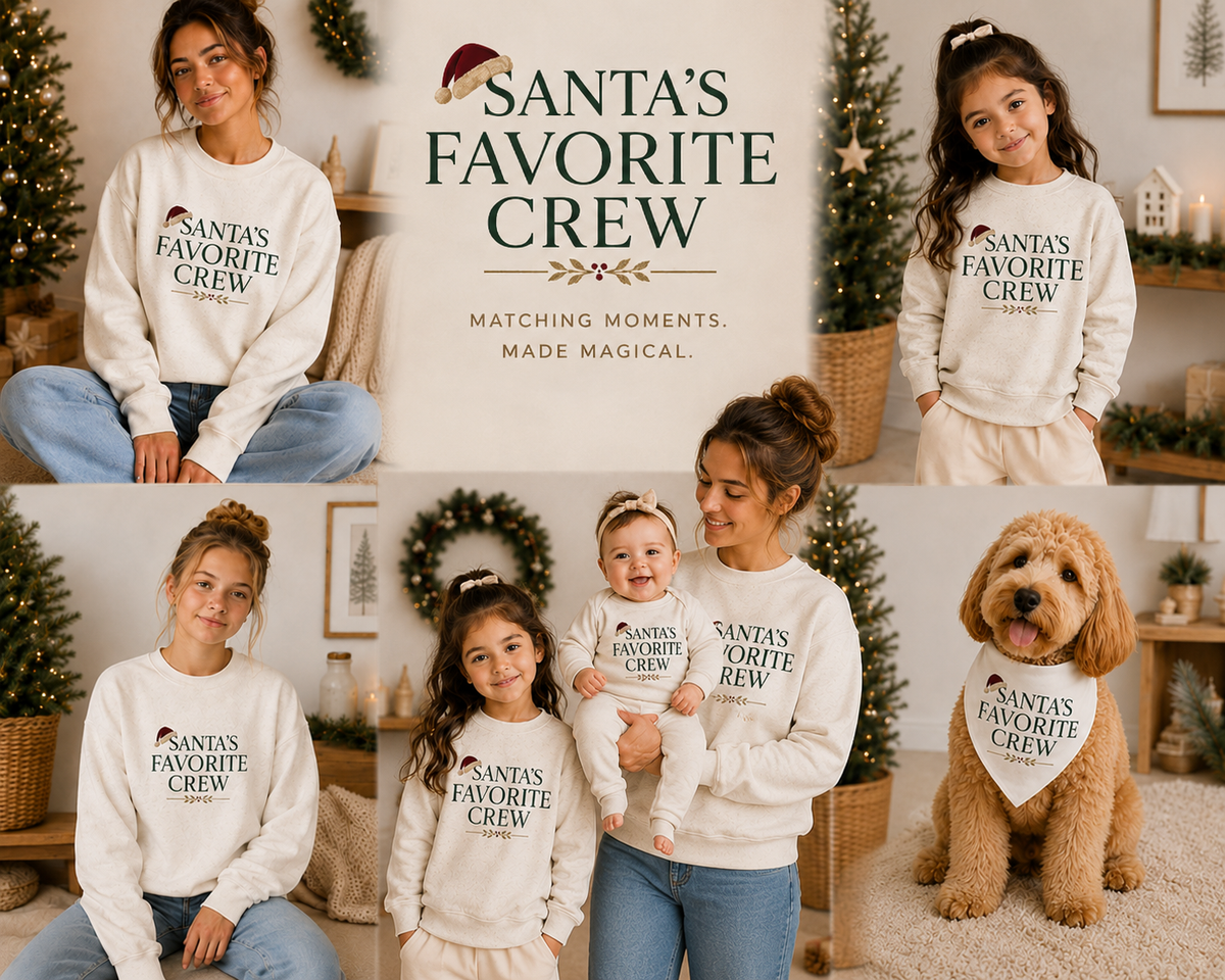 Kids Christmas Sweatshirt | Youth Christmas Sweater | Holiday Crewneck